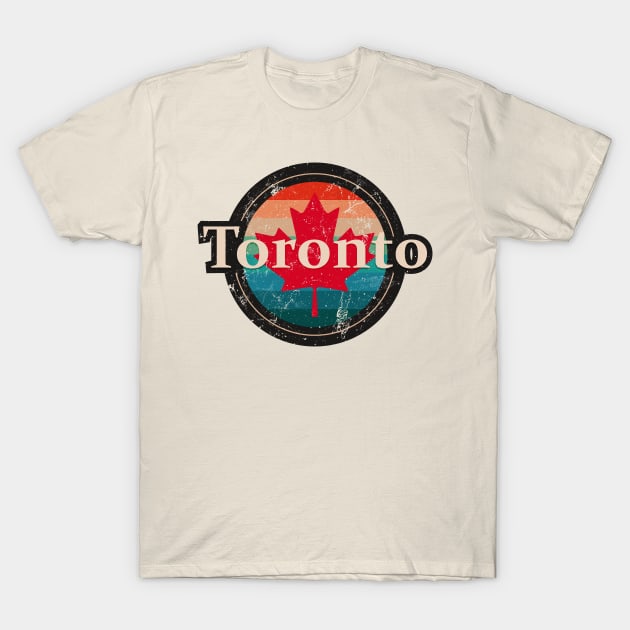 Retro Vintage Toronto T-Shirt by Jennifer